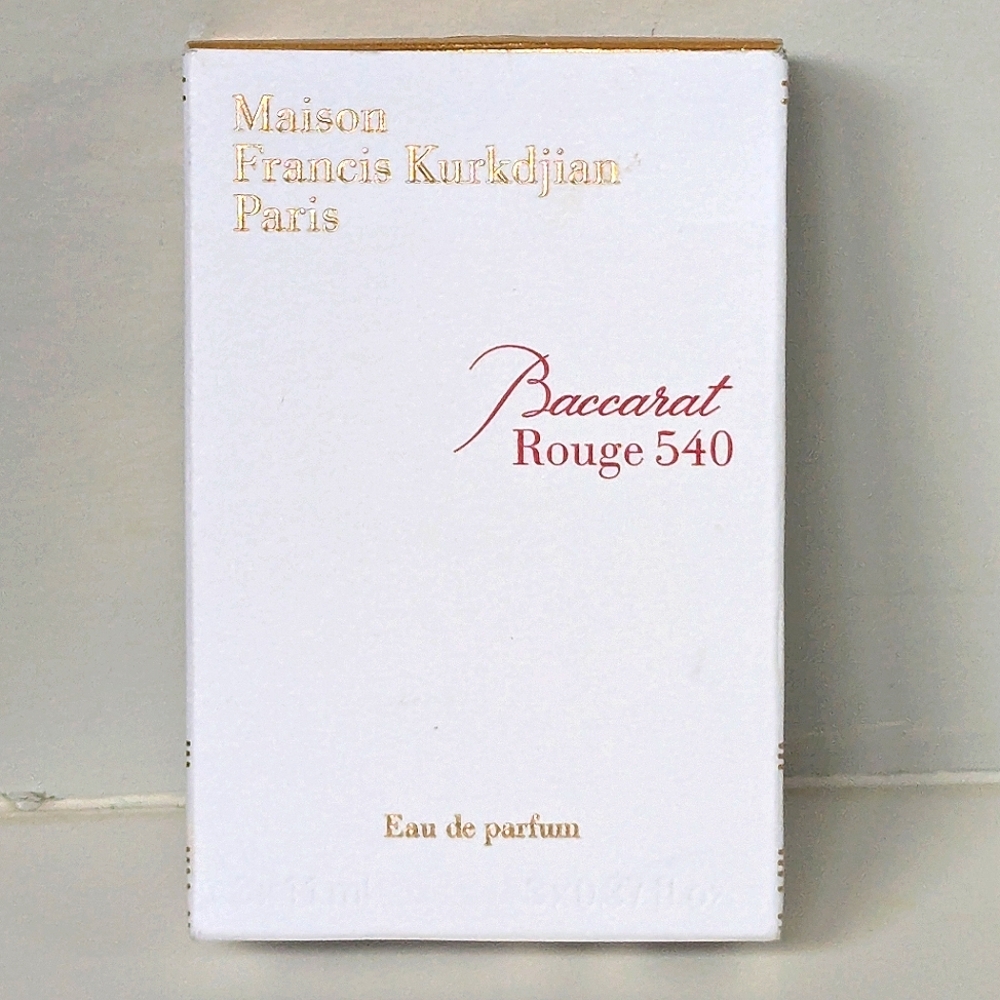 Empty Baccarat Rouge 540 Eau De Parfum Set of 3 Box